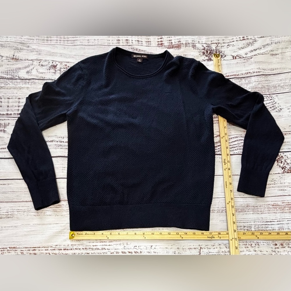Men’s Michael Kors Textured Cotton Blend Sweater